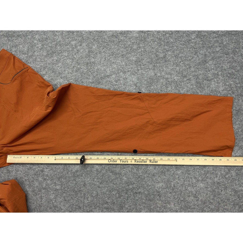 Alpine Parrot Mountain Pants Womens 18 Orange Hiking Roll-Up Belted Pockets - Picture 7 of 12
